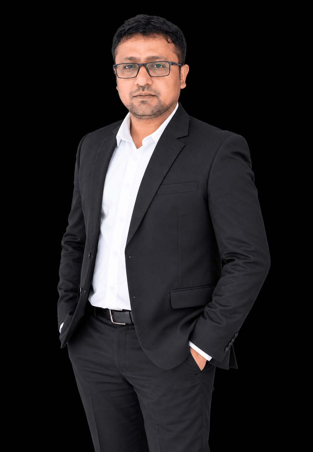 Confident Professional in Dark Suit 1